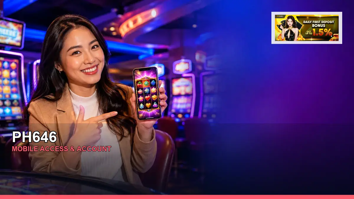 PH646 mobile account access guide for Philippine players