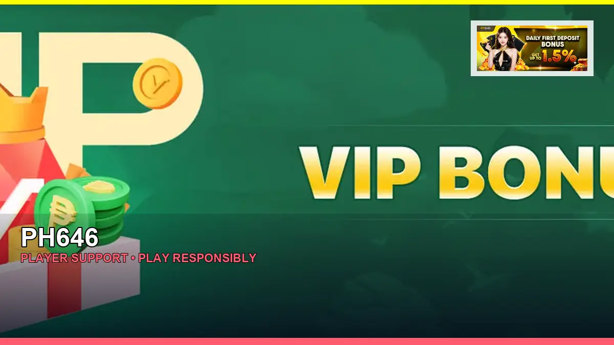 PH646 player support and responsible gaming guide for Philippine players
